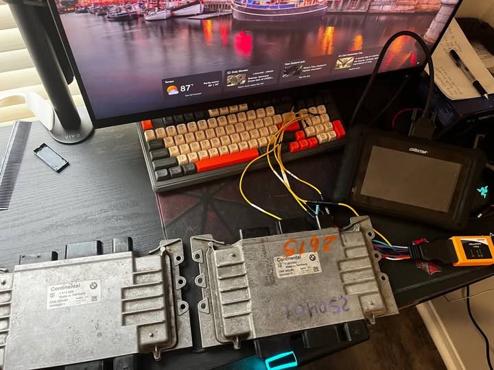 ECU programming and cloning service for automotive control modules